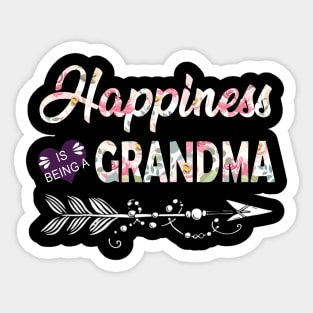 Happiness Is Being A Grandma Sticker